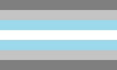 The demiboy pride flag
